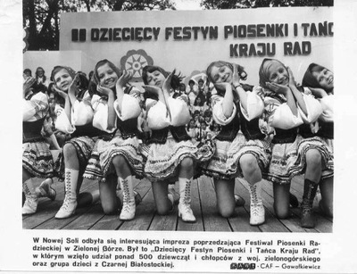 Dziec. Festyn Piosenki i Tańca Kraju Rad Nowa Sól