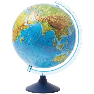Globus interaktywny podświetlany wypukły aplikacja