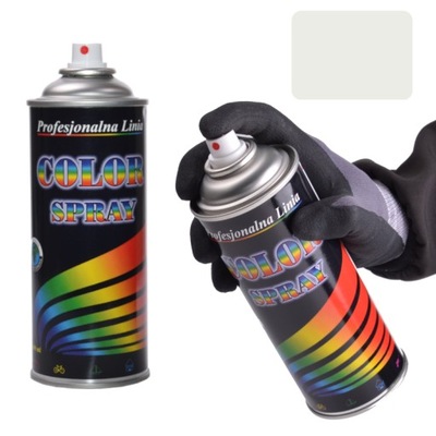 Color Spray Lakier Farba RAL 9003 BIAŁY POŁYSK
