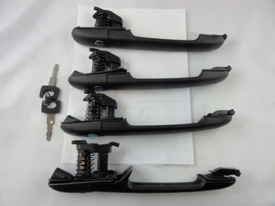 Ручка двері mercedes sprinter 95 -06 набір 2 ключі фото №1