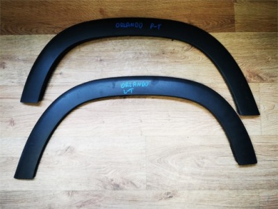 Chevrolet orlando молдинг na крыло левый задняя фото №1