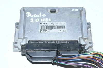 CONTROL UNIT ENGINE 9648312780 BOXER JUMPER DUCATO 2.0 HDI  