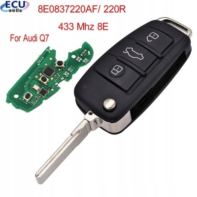 do Audi Q7 FCCID 8E0837220AF/220R 433Mhz 8E Chip A