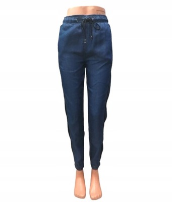 Spodnie Jeans Damskie Na Gumce M.Sara 27