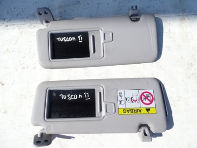 Козирок захист сонцезахисна ліва права hyundai tucson ii фото №1