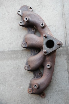 Mitsubishi l200 2006- коллектор выпускной фото №1