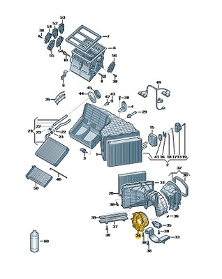 MOTOR SOPLADORES VW TOUAREG 11-  