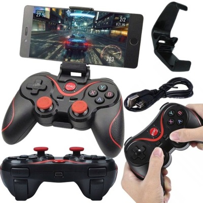 GAMEPAD DO TELEFONU ANDROID iOS TV PC KONTROLER BEZPRZEWODOWY PAD BLUETOOTH