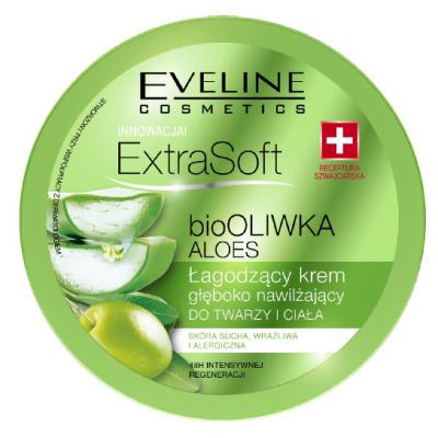 Eveline Extra soft bio oliwka aloes krem łagodzący