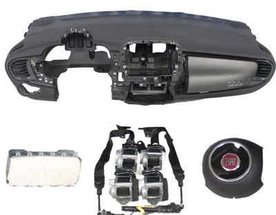 Панель приладів консоль подушка безпеки ремені fiat 500x фото №1