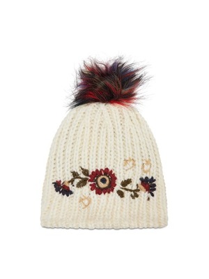 CMP Czapka Knitted Hat 5505050 B/Co Gesso A143