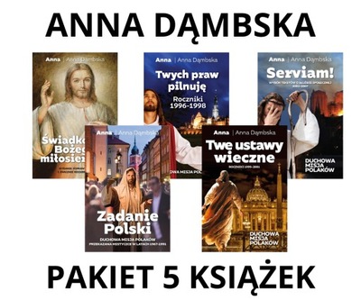 Anna Dąmbska - pakiet 5 książek