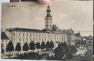 Warszawa. Ratusz. Carska 1912