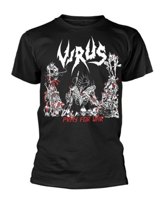 koszulka VIRUS- PRAY FOR WAR rozm. M
