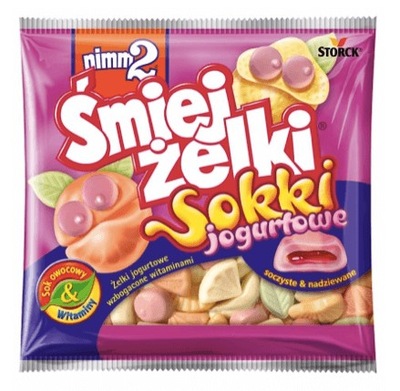 Nimm 2 Śmiejżelki Sokki Jogurtowe 90g