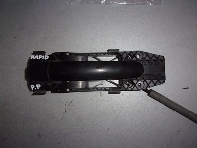 Ручка дверь skoda rapid правый перед фото №1