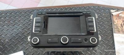 Радио 3c8035279l vw passat b7 фото №1