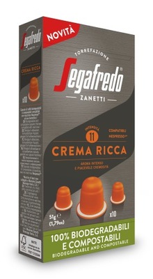 Kapsułki do NESPRESSO SEGAFREDO CREMA RICCA 10 szt