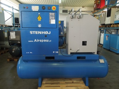 KOMPRESOR ŚRUBOWY STENHOJ 18,5kw KOMPLET