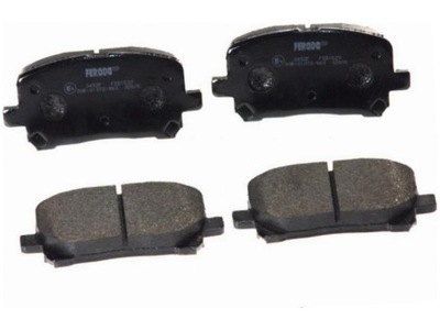 Тормозные колодки перед toyota avensis 2.0 01-09 matrix 1.8 02-07 фото №1