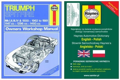 TRIUMPH SPITFIRE (1962-1981) MANUAL REPARACIÓN HAYNES +GRATIS 24H  