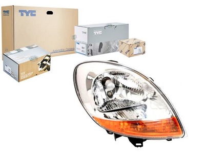 Фара лампа передняя nissan kubistar 1.2 x76 фото №1