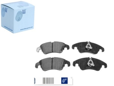 Blue print adv184210 набор тормозных колодок тормозных, тормоза дисковые фото №1