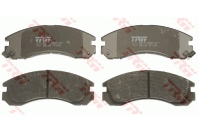 Trw gdb1006 набір гальмівних колодок гальмівних фото №1