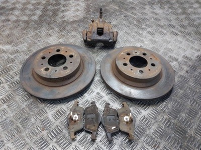 Тормозные диски тормозные задняя + суппорт задняя volvo s80 i фото №1