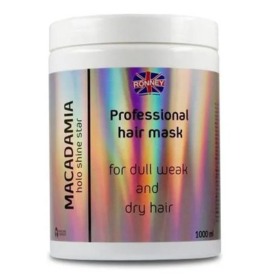 Ronney Macadamia Holo Shine Star Professional Hair Mask maska do włosów