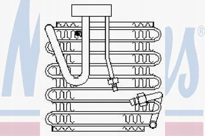Випарник кондиціонера 92022/nis фото №1