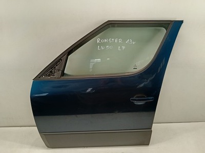 Дверь левая перед передние skoda roomster ii 07-15 lw50 фото №1