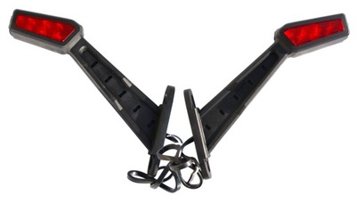 Лампа габаритна leda напівпричепа причепа lawety 2x фото №1