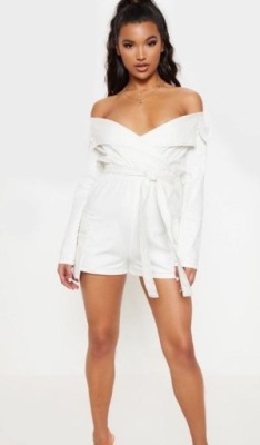 PRETTY LITTE THING KRÓTKI KOMBINEZON 36