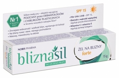 Bliznasil forte żel silikonowy do leczenia blizn 15 g