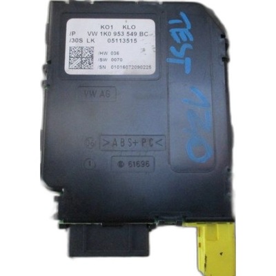 Модуль поворота 1k0 1k0953549bc touran 1 lift фото №1