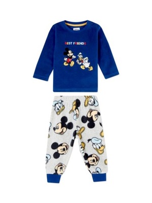 Piżama piżamka polarowa Mickey 12-18 m. 86 Disney