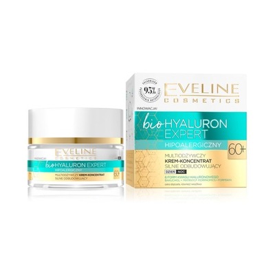Eveline Cosmetics Bio Hyaluron krem do twarzy 60+