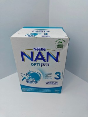 NESTLE NAN OPTIPRO 3 MLEKO MODYFIKOWANE