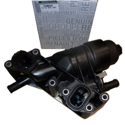 Корпус фильтра+ радиатор. масла r trafic iii 152085948r фото №1