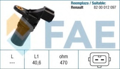 SENSOR POSICIÓN DE EJE RENAULT  