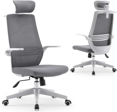SIHOO Fotel Krzesło biurowe ergonomiczne siatka wieszak oparcie ledzwi