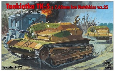 TK-S czołg rozpoz. - 72500' - 1/72