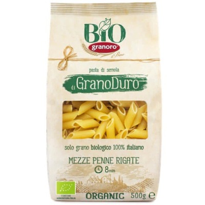 Makaron pszenny mezze penne BIO 500 g - Granoro