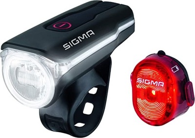 Sigma Aura 60 USB OŚWIETLENIE ROWEROWE ZESTAW