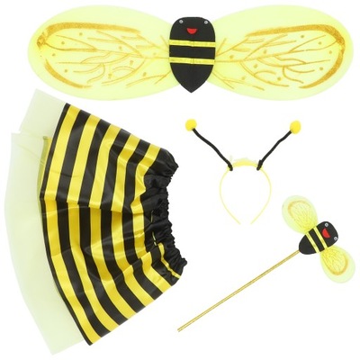 Rekwizyt do zdjęcia Włosów Mankiet Skrzydła Pszczoły Kostium Dziewczyna