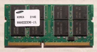 Pamięć 256MB SDRAM PC100S 100MHz SODIMM SAMSUNG