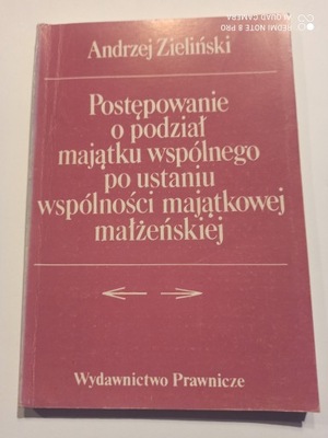 POSTĘPOWANIE O PODZIAŁ MAJĄTKU WSPÓLNEGO PO USTANIU WSPÓLNOŚCI (DB+)