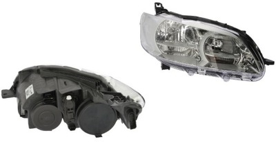 Фара лампа правый peugeot 301 13-17 oryg valeo фото №1