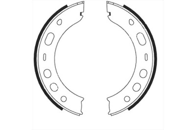 STARLINE КОЛОДКИ ГАЛЬМІВНІ S BC 09000 КОМПЛЕКТ